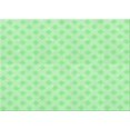 thumbnail image 1 of Ahgly Company Machine Washable Indoor Rectangle Transitional Green Area Rugs, 6' x 9', 1 of 7