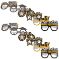 thumbnail image 1 of 12pcs Graduation Themed Eyeglasses Paper Eyewear Grad Party Favors Decorative Glasses Props, 1 of 8