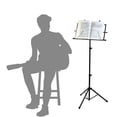 thumbnail image 3 of Support pour Partitions/support de Musique Pliant Portable Super Robuste Base Trépied à Hauteur Réglable, 3 of 4