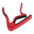 thumbnail image 1 of Capo Guitare, Déclencheur Capo Universel Haute Dureté Anti-Rayures Facile à Clipser avec 5 Pics pour la Performance Rouge, 1 of 8