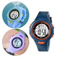 thumbnail image 4 of Kids Digital Watch Electronic Watches Wrist Watch Calendar Dark Blue, 4 of 8