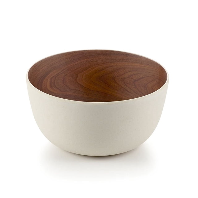 Bamboo Noyer Bol 14 cm Ensemble de 4