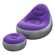 Meitianfacai New Inflatable Lazy Double Lunch Break Folding Leisure Sofa Backrest Armrest Sofa Seat