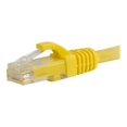 thumbnail image 2 of C2G 15ft Cat6a Snagless Unshielded UTP Network Patch Ethernet Cable-Yellow - Patch cable - RJ-45 (M) to RJ-45 (M) - 15 ft - UTP - CAT 6a - molded, snagless, stranded - yellow, 2 of 5
