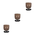 thumbnail image 2 of Decodeary Visors Materials For Clear Easy To Carry Vintage Light brown black 3Set, 2 of 6