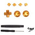 thumbnail image 2 of Kits de Remplacement de Pad, Boutons de Contrôleur de Jeu Concaves et Convexes Kit de Réparation pour Contrôleur de Jeu Or, 2 of 8