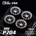 thumbnail image 2 of 1/64 Wheels Chika HRE P204 10.5mm Conversion Wheel Static Conversion Wheel P204 10.5mm Black, 2 of 3