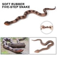 thumbnail image 5 of Aodebiao Super Realistic Rubber Snake Drives Away Birds Realistic TPR Fake Snake Suitable For Garden Cobras Rattlesnakes And Venomous Snakes Etc, 5 of 5