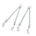 thumbnail image 2 of Double Dog Coupler No-Tangle Iron Chain Pet Leash Coupler Dog Lead Coupler, 2 of 10
