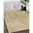 thumbnail image 2 of Ahgly Company Indoor Rectangle Abstract Ginger Brown Green Oriental Area Rugs, 6' x 9', 2 of 6