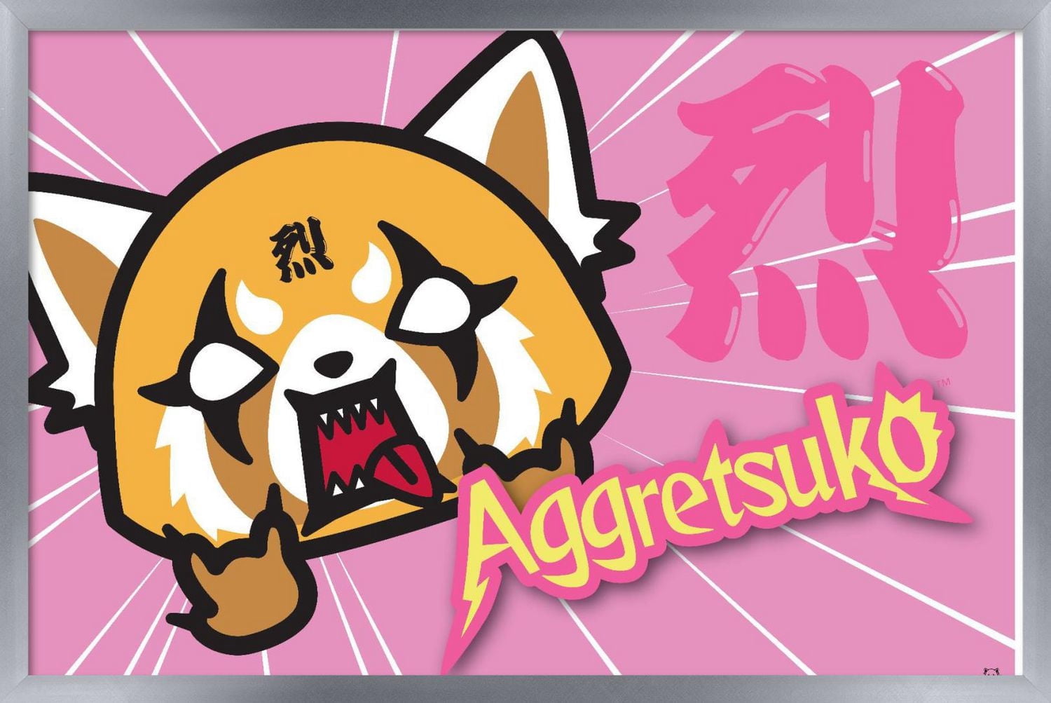 Aggretsuko - Horns Wall Poster