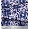 thumbnail image 2 of Soimoi Cotton Poplin Fabric Check & Geometric Print Fabric by The Yard 42 Inch Wide, 2 of 5