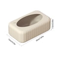 thumbnail image 3 of Summer Savings Kcavykas Tissue Box Hanging Tissue Box Household Multifunctional Tissue Box Large Capacity for Bathroom Car Cosmetic Room Office Kitchen Study Room Living Room, 3 of 8