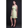 thumbnail image 2 of Bimba Robe Cocktail au-Dessus du Genou pour Femmes Teinture sur Nœuds Smockée Fluide d'Été Robe Soleil-TP, 2 of 5