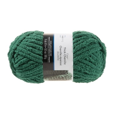 Mainstays Thick Chenille Yarn Forest Green