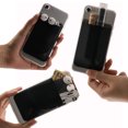 thumbnail image 2 of Gecko Travel Tech Phone Wallet - Stick On Card Holder Wallet for Cell Phones - Adhesive Card Pocket - BLACK BLACK, 2 of 6