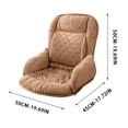 thumbnail image 3 of B Heated Lumbar Support Cushion With Fast Warm Up, Adjustable Heating Pad, Machine Washable Cover For Office Chair, Car Seat, Wheelchair And Home Use, Relieves Back Pain, 3 of 5