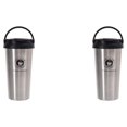 thumbnail image 3 of kurtrusly Reusable Thermal Cup Eco-Conscious Choice For Better Tomorrow Convenient silver 500ml 2Set, 3 of 6