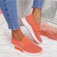 thumbnail image 3 of Chaussure à Enfiler avec Semelle Orthopédique pour Femmes Baskets de Mode Plateforme pour Femmes Chaussures de Marche Décontractées, 3 of 7
