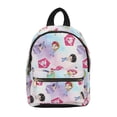 thumbnail image 1 of KPop Demon Hunters Chibi Saja Boys 9” Blue & Pink Mini Backpack, 1 of 5