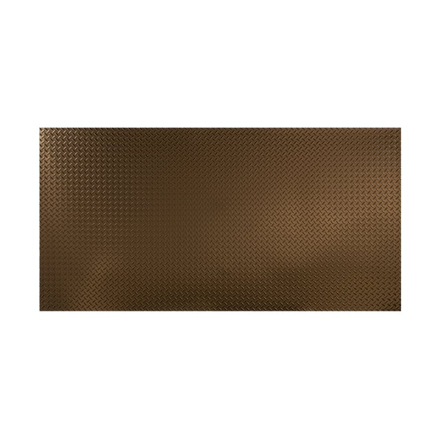 Fasade Diamond Plate Oil Rubbed Bronze Wall Panel 4' x 8'