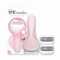 thumbnail image 1 of Schick Intuition Ensemble de Rasoir pour Hommes et Femmes : Rasoir Manuel avec Lames à 4 Couches, Prise Confortable, Têtes Remplaçables et Design Portable – Comprend 1 Manche + 2 Recharges pour un Rasage Doux et de Près, 1 of 6