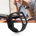 thumbnail image 1 of Bracelet de Montre, Bracelet de Montre en Silicone Étanche de Remplacement pour Fit-e / SM-R375, 1 of 8