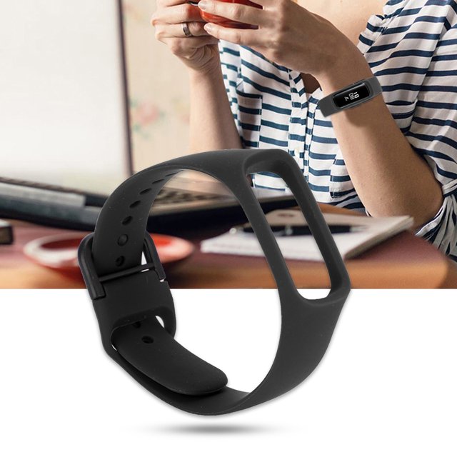 Bracelet de Montre, Bracelet de Montre en Silicone Étanche de Remplacement pour Fit-e / SM-R375