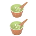 thumbnail image 2 of Boovnll Spoons, Candy Color Ice Cream Bowl with Spoon Kids Ice Cream Tool Ice-Cream, Kitchen Gadgets, Plastic Spoons, Spoon, 2 of 2