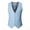 Light Blue, variant on TIMIFIS Black Men's Classic Dress Vest Waistcoat Formal Business Wedding Prom Tuxedo Suit Slim Casual V Neck Button Down Vest Jacket with Pocket