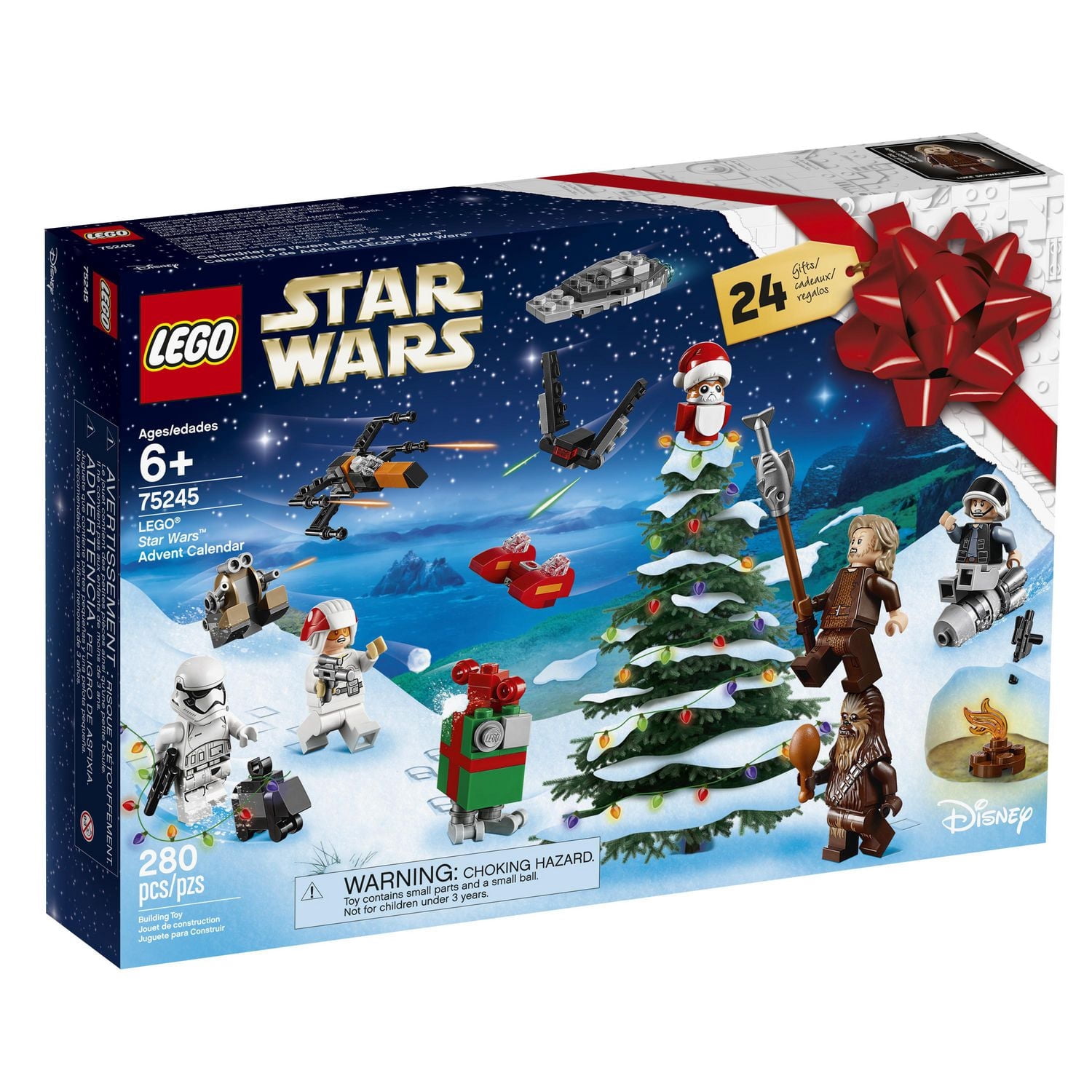 LEGO Star Wars Advent Calendar 75245 Toy Building Kit (280 Pieces