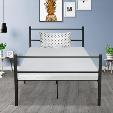 FDW Twin Mattress,5 Inch Gel Memory Foam Mattress, Medium Firm for Cool Sleep Pressure Relief, CertiPUR-US Certified/Bed-in-a-Box/Pressure Relieving
