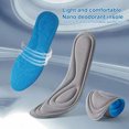 thumbnail image 3 of CSChome 3D Shoe Insole Women Men Insoles 3D Design High Elasticity Breathable Sweat Absorption Sports, 3 of 6
