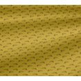 thumbnail image 5 of oneOone Viscose Jersey Yellow Fabric Rabbit Animal Fabric For Sewing Printed Craft Fabric By The Yard 60 Inch Wide, 5 of 5