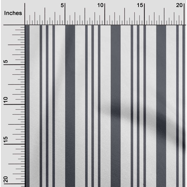 oneOone Polyester Lycra Fabric Stripe Printed Craft Fabric BTY 56 Inch Wide