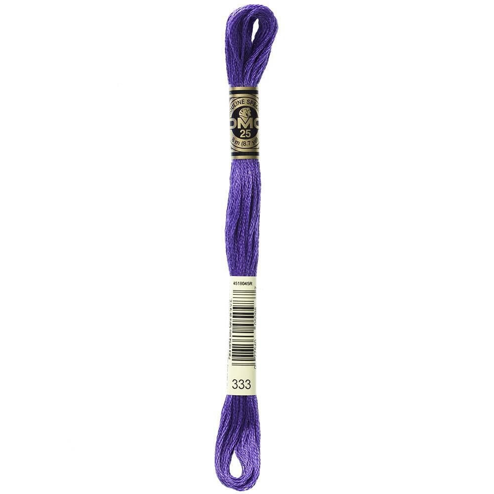 DMC violet coton 6 brins fil à broder écheveau, 8 m (8.7 yd)