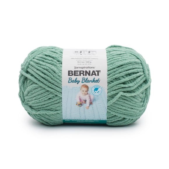 Bernat® Baby Blanket™ Yarn, Polyester #6 Super Bulky, 10.5oz/300g, 220 Yards