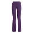 thumbnail image 3 of Innerwin Pantalons Taille Haute Femme Harem Course Jambes Larges Extensibles Violet 4TG, 3 of 7