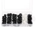 thumbnail image 3 of 100Pcs Car Body Push Retainer Pin Rivet Fasteners Trim Moulding Clip Automotive Furniture Assembly Expansion Screws Kit with Removal Tool Screwdriver for Vehicles, 3 of 7