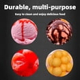 thumbnail image 4 of Stainless Steel Ice Cream Spoon Scooper | Multi-Function Fruit Scoop | Home Kitchen Restaurant Dessert Utensil for Scooping Gelato, Melon Balls, and Soft Serve, 4 of 9