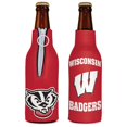 thumbnail image 1 of Wincraft  NCAA Wisconsin Badgers Bottle Cooler, 1 of 1