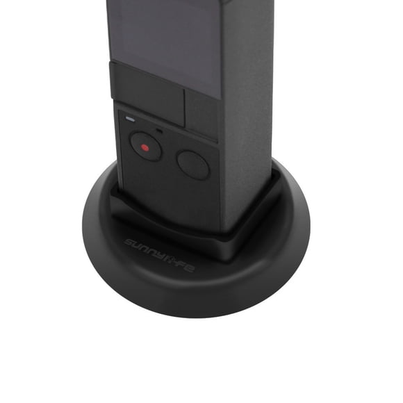 1Pc Handheld Stabilizer Base Mount Stand For Osmo Pocket Gimbal Camera, Black