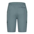 thumbnail image 3 of Weiqiqre Shorts Men Linen Shorts Casual Drawstring Summer Beach Shorts, 3 of 5