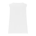 thumbnail image 4 of LSLJS Femmes Décontracté Ample Uni Coton Col Rond Sans Manches Aguichant Débardeurs, Débardeurs Camisole pour Femmes, 4 of 6