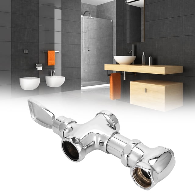 Valve de Rinçage de Toilette, Valve de Rinçage, Durable Rétractable pour Maison Salle de Bain Bureau Hôtel