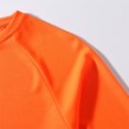 thumbnail image 4 of T-Shirts pour Homme Ajusté Col Rond Maille Individuelle Décontracté Base Manches Longues Orange Classique Automne T-Shirts Hommes Taille g, 4 of 8