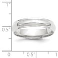 thumbnail image 3 of 10KW 5mm Half Round with Edge Band Size 12.5 Size 12.5, 3 of 3