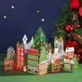 thumbnail image 1 of PEONAVET Holiday Greeting Cards Christmas Greeting Cards with Envelopes Three Dimensional Christmas Cards with Envelopes Christmas Greeting Cards Ornament, 1 of 6