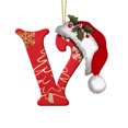 thumbnail image 2 of LSLJS 26 Letters Christmas Tree Decoration Pendant Christmas Tree Ornaments Personalized DIY Christmas Ornaments Christmas Decorations Xmas Tree Hanging Decor, 2 of 5