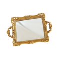 thumbnail image 2 of Abbracc European Mirror Tray Cosmetic Perfume Storage Plates Perfume Retro Vanity Mirror, 2 of 6
